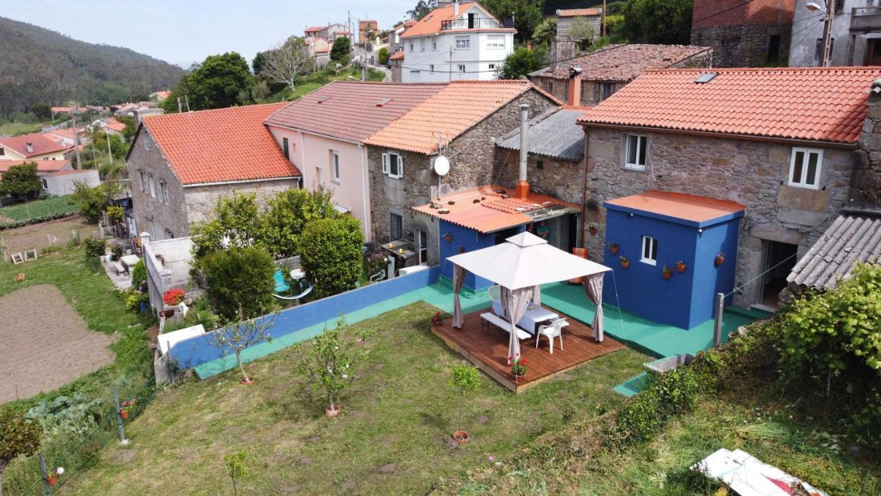 Casa Do Cucharro En Playa De Soesto, Laxe Villa Exterior photo